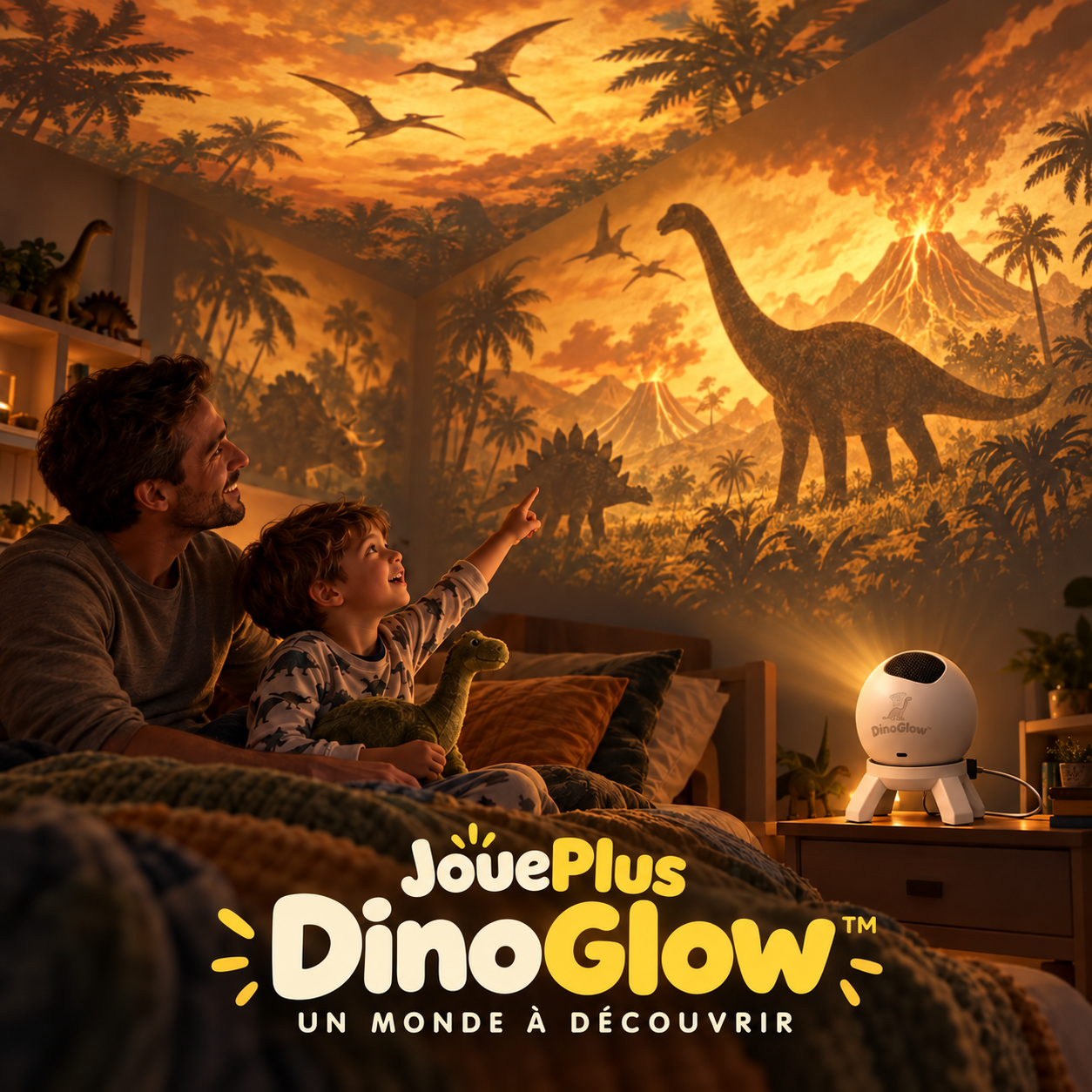 DinoGlow™ – Projecteur de Dinosaures