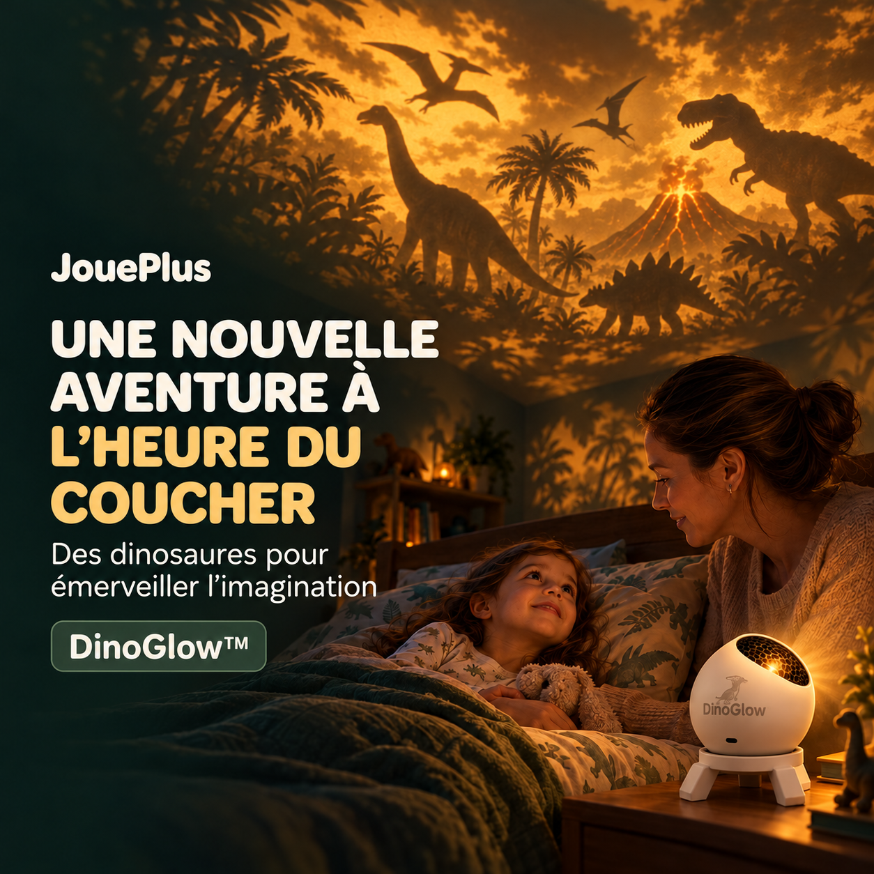 DinoGlow™ – Projecteur de Dinosaures