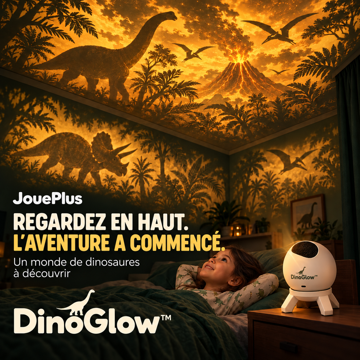 DinoGlow™ – Projecteur de Dinosaures