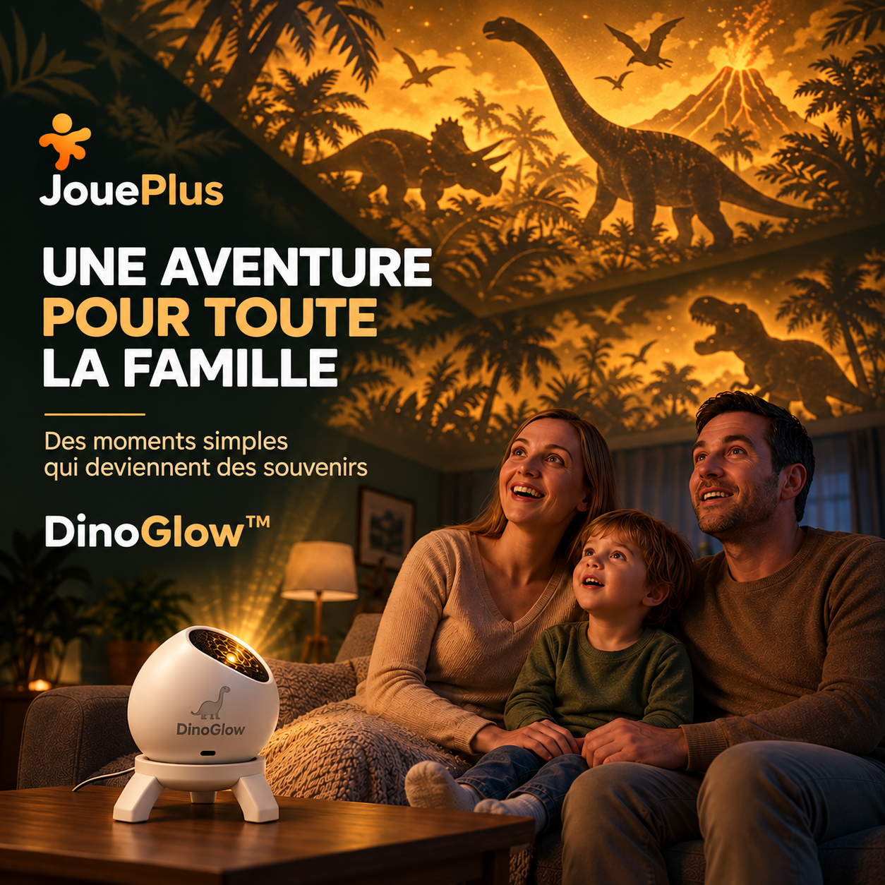 DinoGlow™ – Projecteur de Dinosaures
