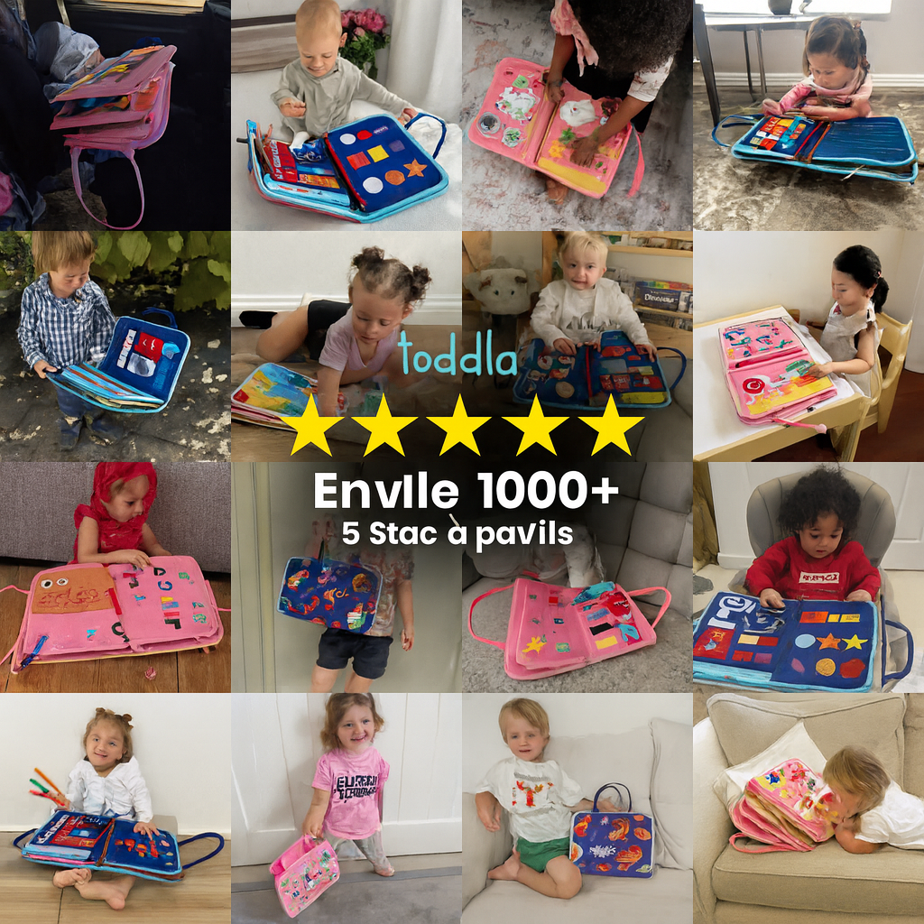 Toddla™ – Valise Sensorielle Montessori