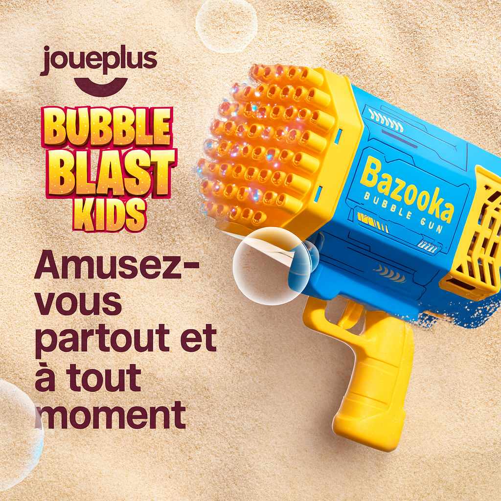 BubbleBlast Kids - Super Lanceur de Bulles