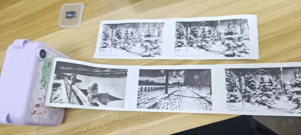 SnapKid – Appareil Photo Numérique pour Enfants avec imprimante thermique