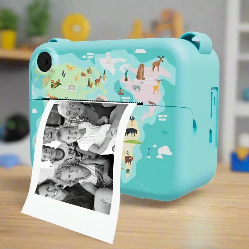 SnapKid – Appareil Photo Numérique pour Enfants avec imprimante thermique